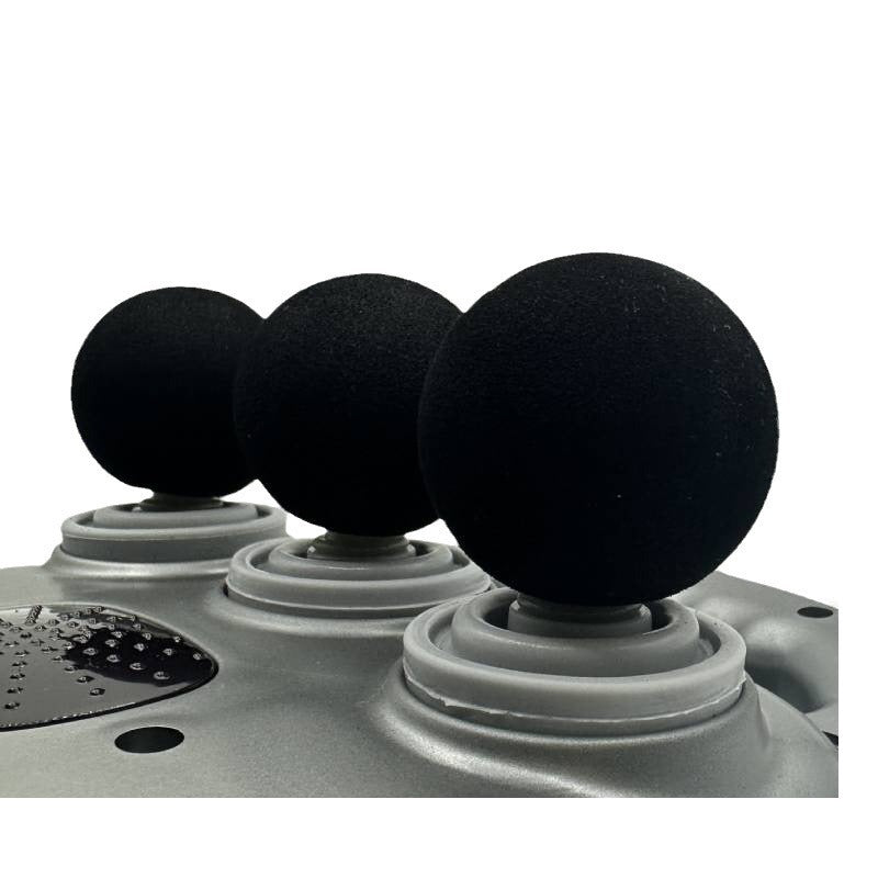 TikTokで話題になっている人気商品の6ヘッド背中マッサージャー、９段階調節可能、赤外線加熱付きプロフェッショナルマッスルマッサージツール、家庭用&旅行用に最適