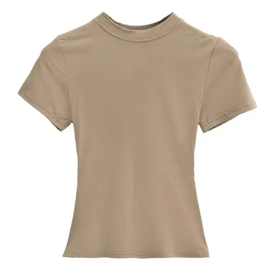 Solid Color Basic Style T-shirt（無地ベーシックTシャツ）