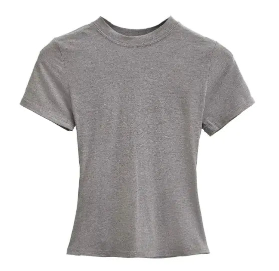 Solid Color Basic Style T-shirt（無地ベーシックTシャツ）