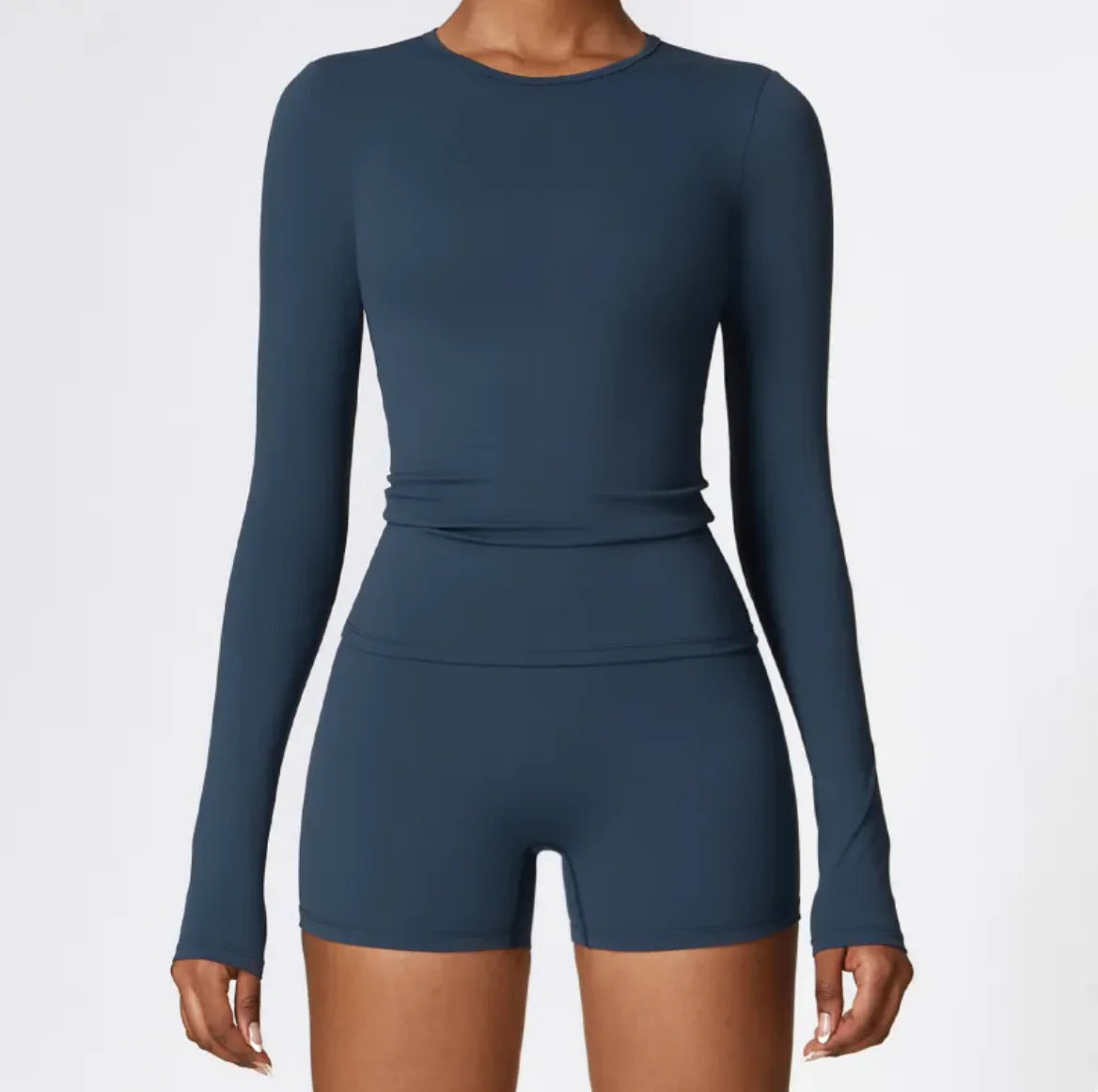 Women’s Long Sleeve Sports Yoga Top（レディース長袖ヨガトップス）🧘‍♀️