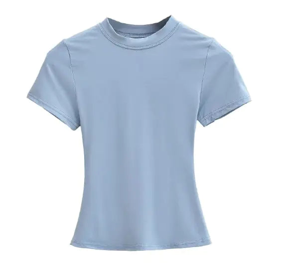 Solid Color Basic Style T-shirt（無地ベーシックTシャツ）