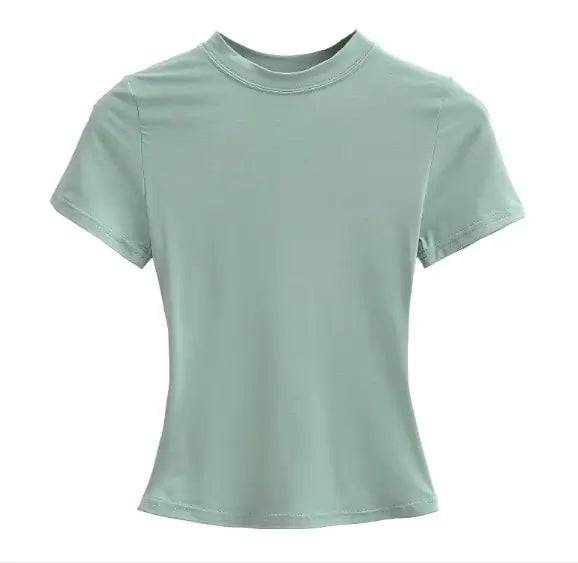 Solid Color Basic Style T-shirt（無地ベーシックTシャツ）