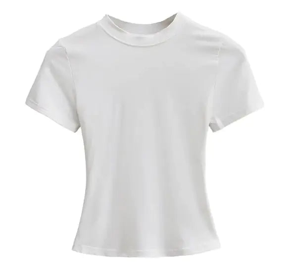 Solid Color Basic Style T-shirt（無地ベーシックTシャツ）